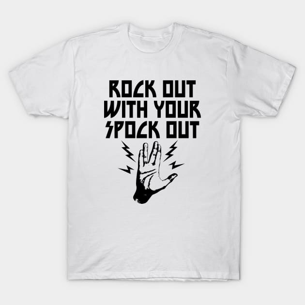 STAR TREK - Rock out with your Trek out T-Shirt by ROBZILLA